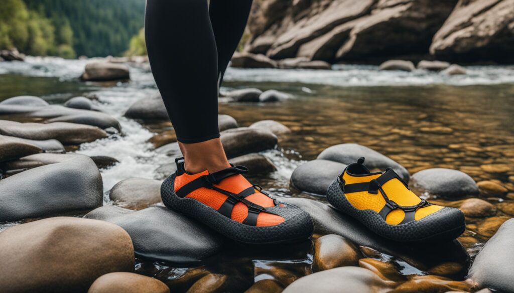 kayaking footwear options