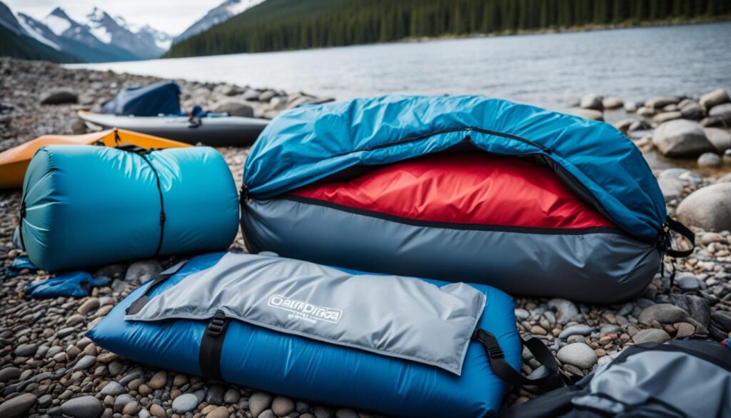 sleeping gear for kayak camping