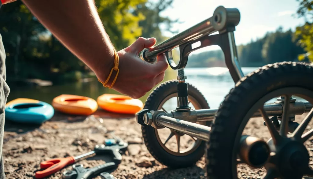 kayak cart maintenance