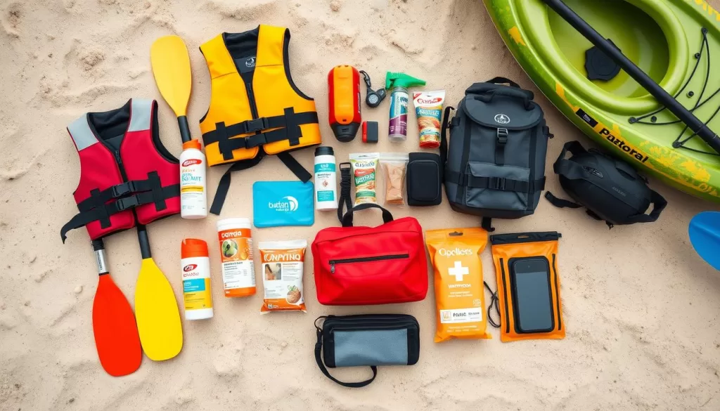 kayaking packing list