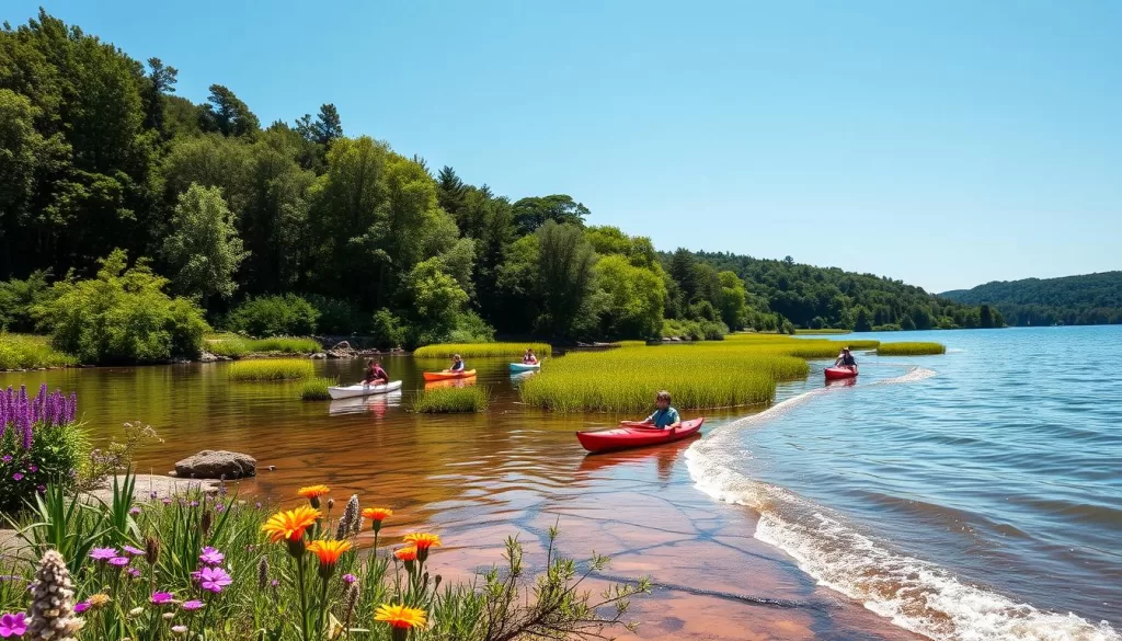 kid-friendly kayaking locations